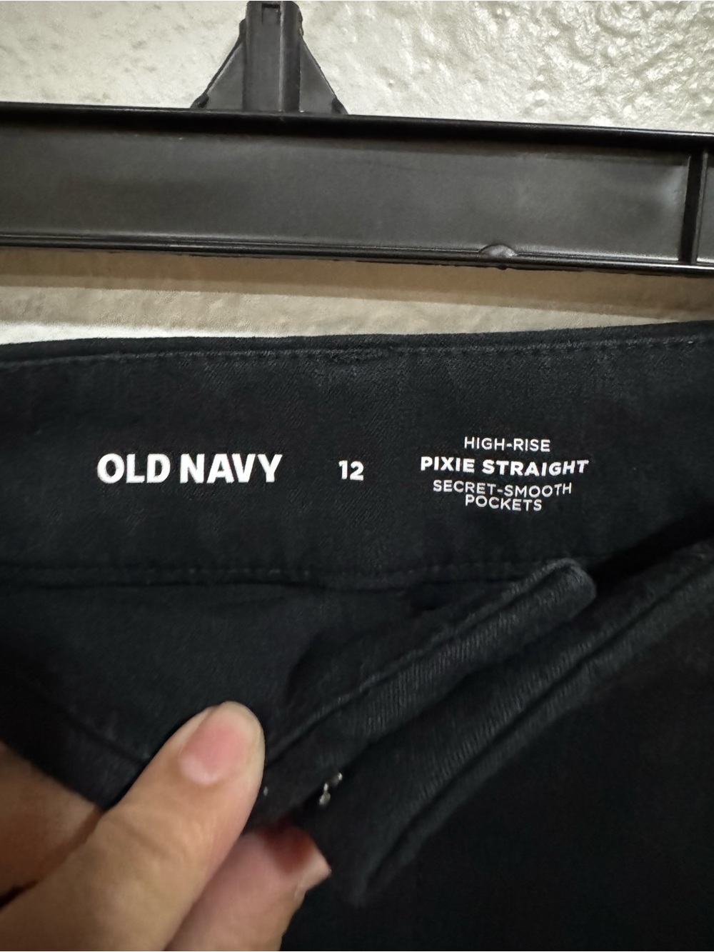 Old Navy Pixie straight pants 12 - Picture 2 of 4